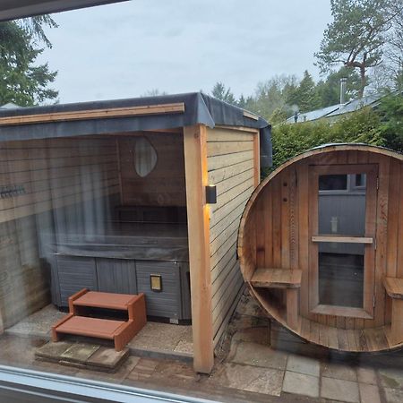 Luxe Boshuisje Met Prive Wellness & Jacuzzi Op De Veluwe Ermelo Ngoại thất bức ảnh