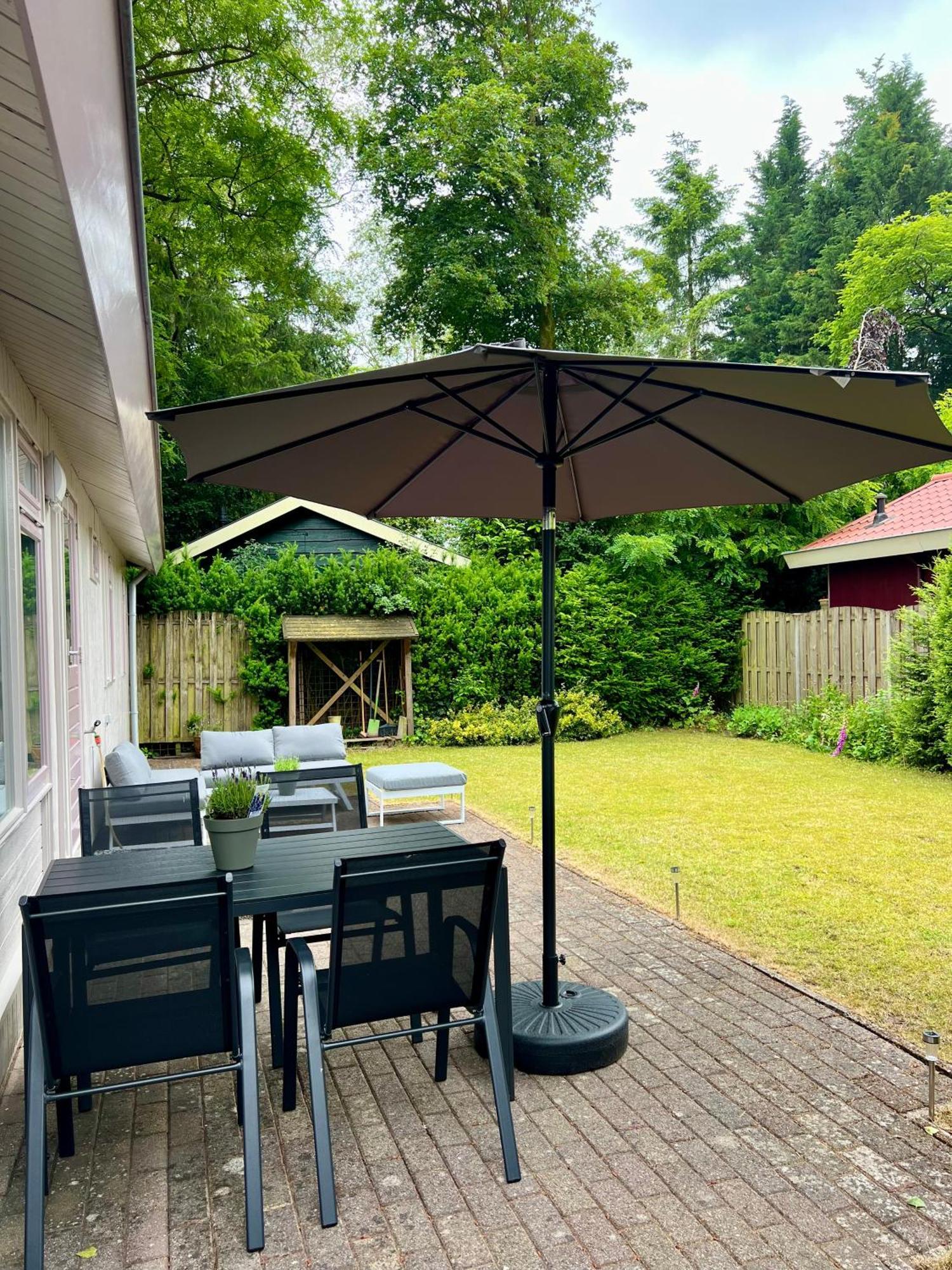 Luxe Boshuisje Met Prive Wellness & Jacuzzi Op De Veluwe Ermelo Ngoại thất bức ảnh