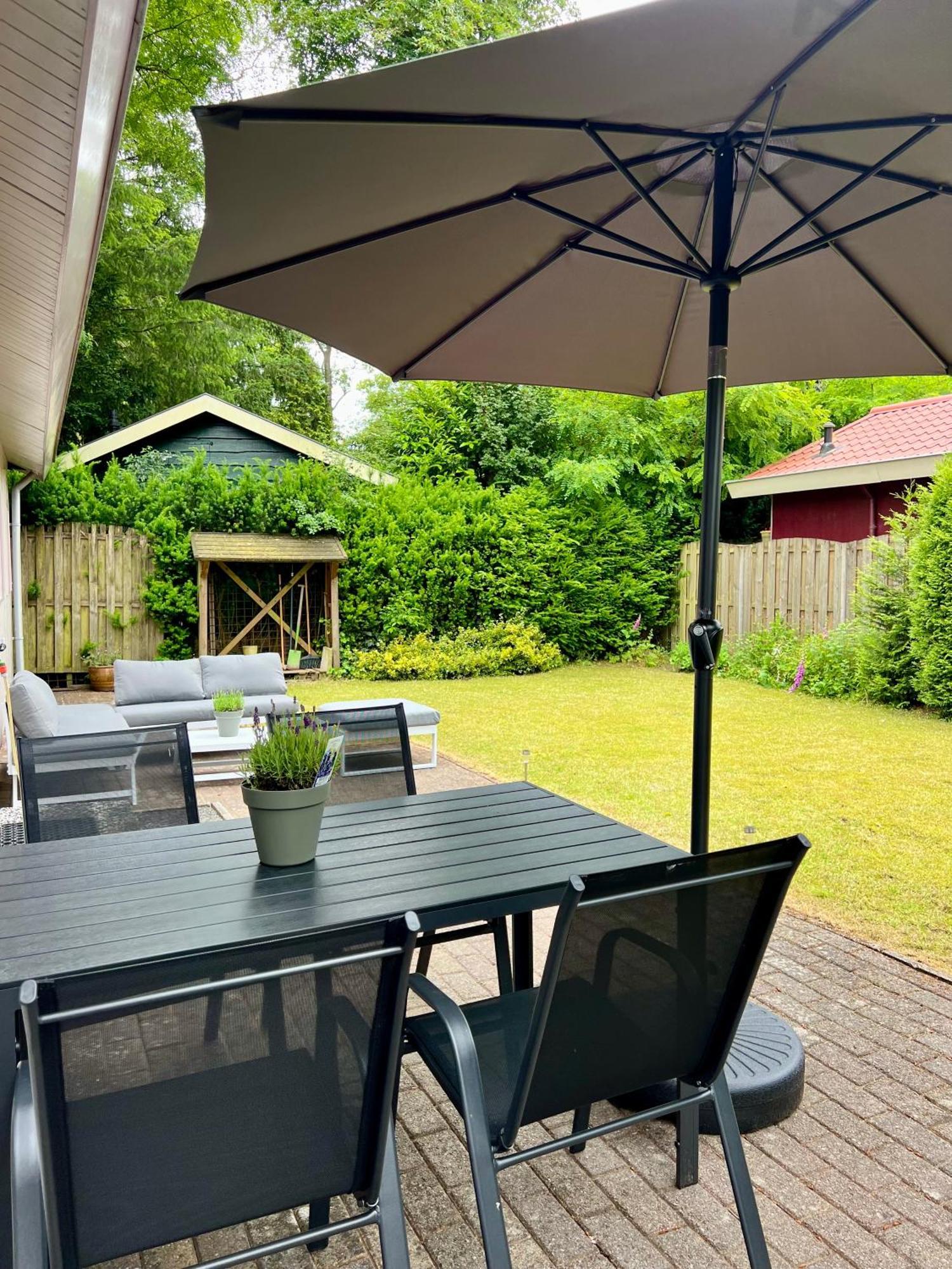 Luxe Boshuisje Met Prive Wellness & Jacuzzi Op De Veluwe Ermelo Ngoại thất bức ảnh